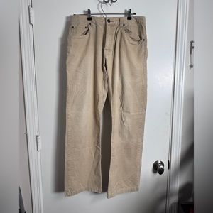 Prana corduroy pants.